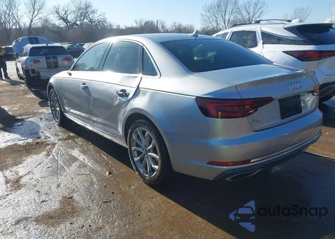 2019 Audi A4 40 Premium/40 Titanium Premium from USA, damaged, VIN WAUGMAF46KA034831